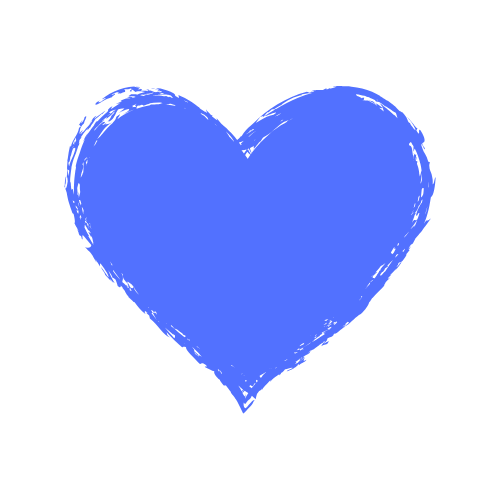 blue heart
